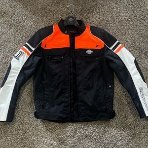 Harley-Davidson Men's Metonga Switchback Lite Riding Jacket. Tall size XL.